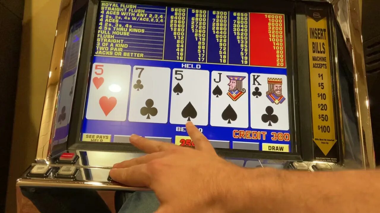 Double Double 20 bet .25¢ #VideoPoker