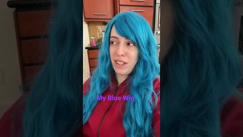 My Blue Wig