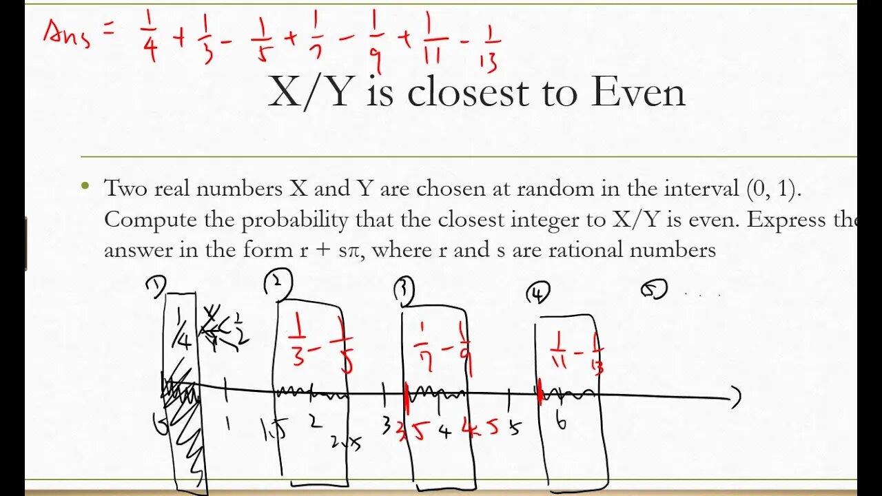 probability interview x/y is closest to even