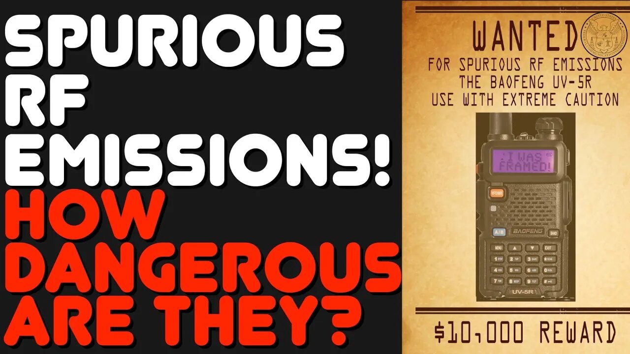 What Is SPURIOUS RF OUTPUT On A Baofeng UV-5R Ham Radio? Spurious RF Emissions Explained