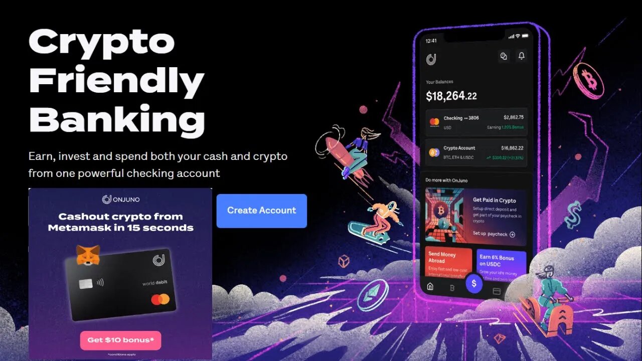 MetaMask Funds Directly to a Debit Card- OnJuno