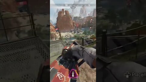 Say hi to my machine gun 🥴 #apexlegends #shorts