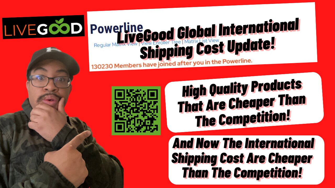 Livegood Global International Shipping Cost Update