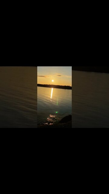 Golden hour at the beach