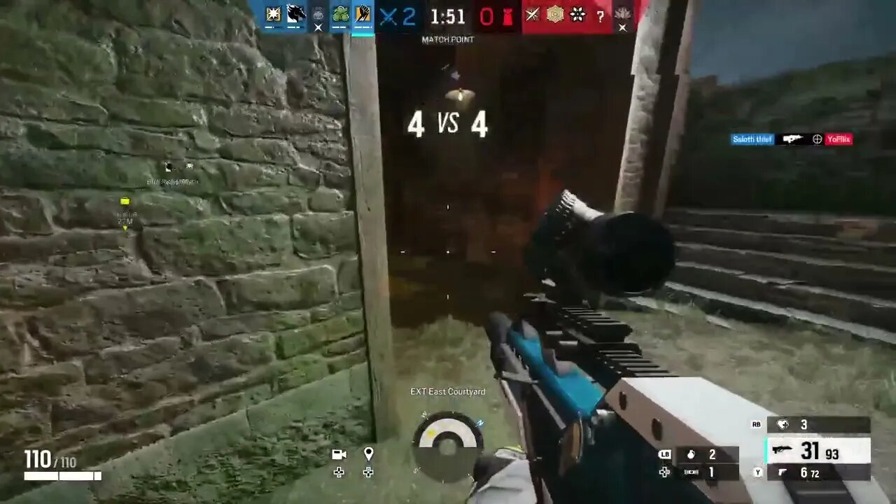 Calculated wall bang