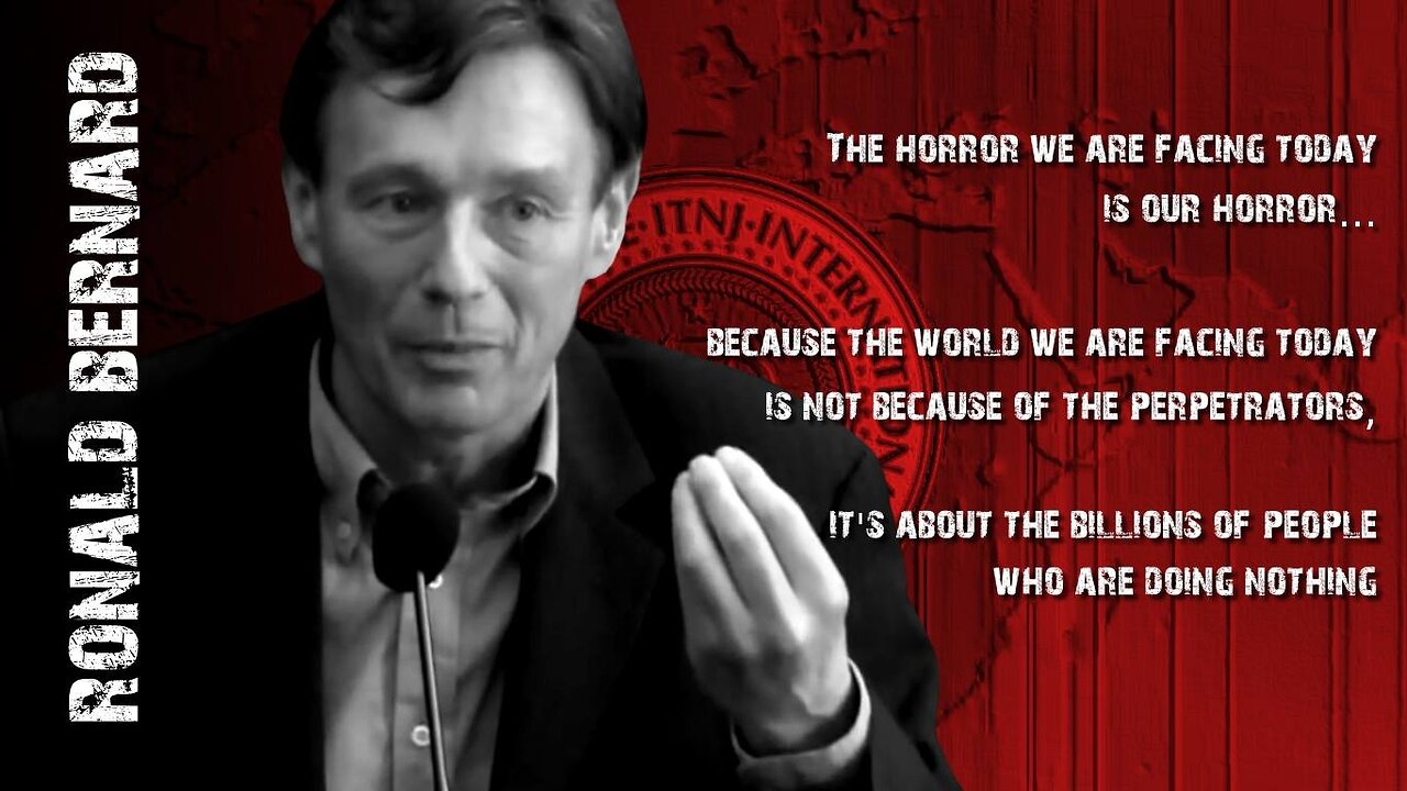 Ronald Bernard - Testimony Tribunal London - English with subs