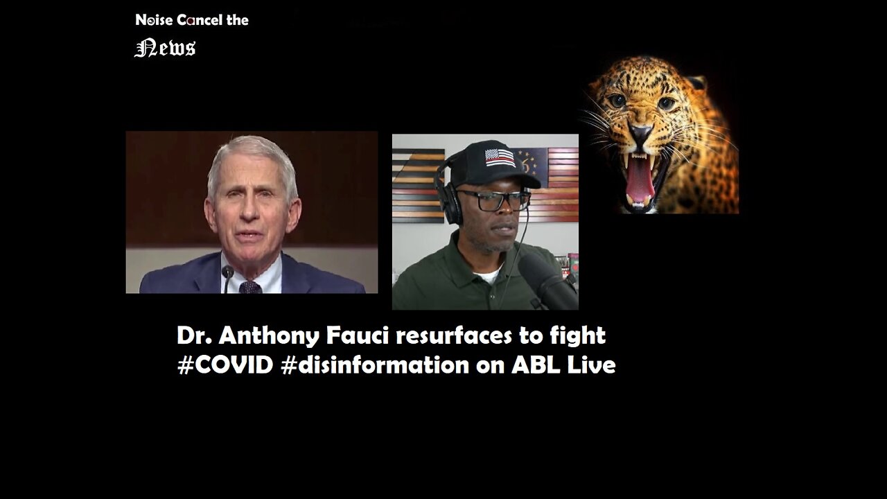 💉Dr. Anthony #Fauci resurfaces to fight #disinfo on ABL Live💉