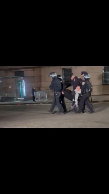 Playtime Is Over: NYPD Dragging Protesters Out Of Columbia University