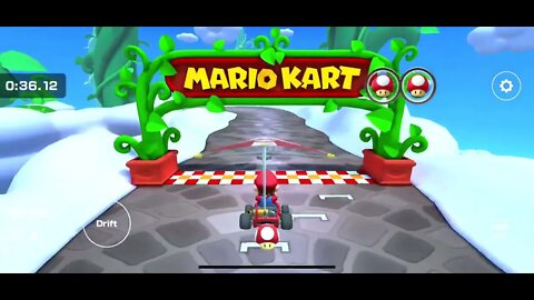 Mario Kart Tour - Mii Cup Challenge: Time Trial Gameplay