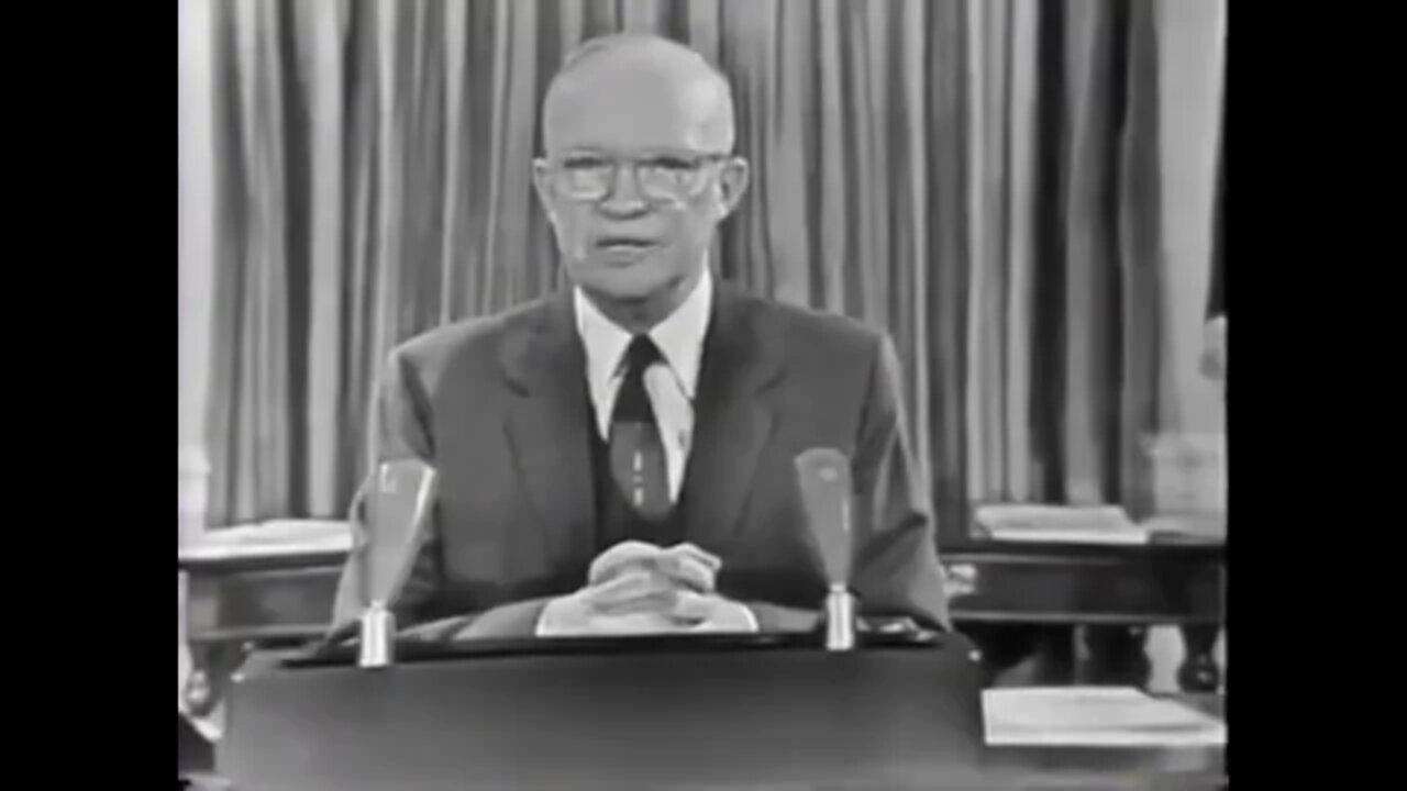 military-industrial complex Eisenhower farewell speech.