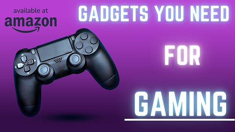 Gadgets You Need As A Gamer || All On Sale! At Amazon