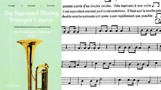 🎺🎺 [MÉTODO DE TROMPETE] Livro 3 do método de Sigmund Hering (ETUDE 1) 01