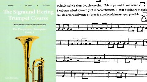 🎺🎺 [MÉTODO DE TROMPETE] Livro 3 do método de Sigmund Hering (ETUDE 1) 01