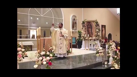 Bella explicación de porque los Católicos amamos y veneramos la Virgen María. Padre Marcelo López