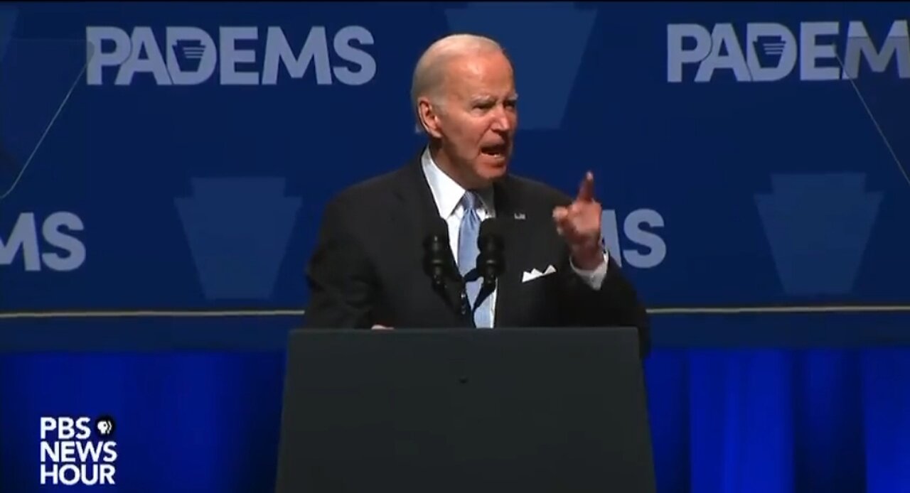 Angry Biden Starts Yelling