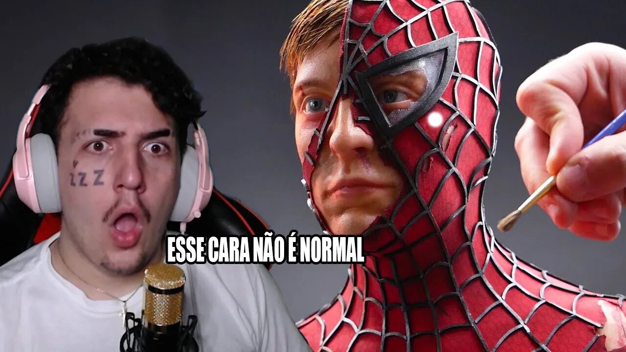 ESCULTURA HOMEM ARANHA (2002) | Tobey Maguire