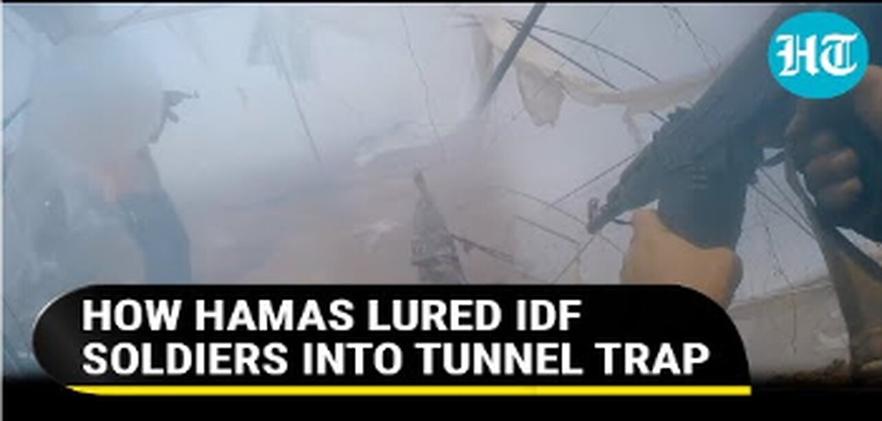 Hamas Video Shows Israeli Soldiers Falling Into Qassam Trap In Gaza | Watch What Happened