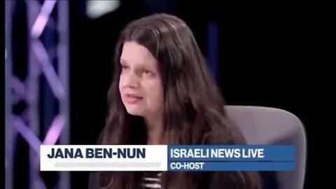 Zionist Israeli NWO❗ Clip & Put This Video Out, I DARE YA❗ Jana Ben-Nun & Rick Wiles, TruNews✡️