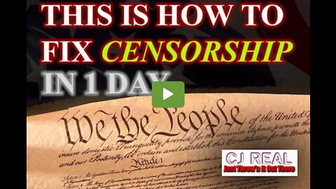 How To Fix Censorship In 1 Day