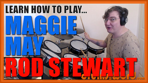 ★ Maggie May (Rod Stewart) ★ Drum Lesson PREVIEW | How To Play Song (Micky Waller)