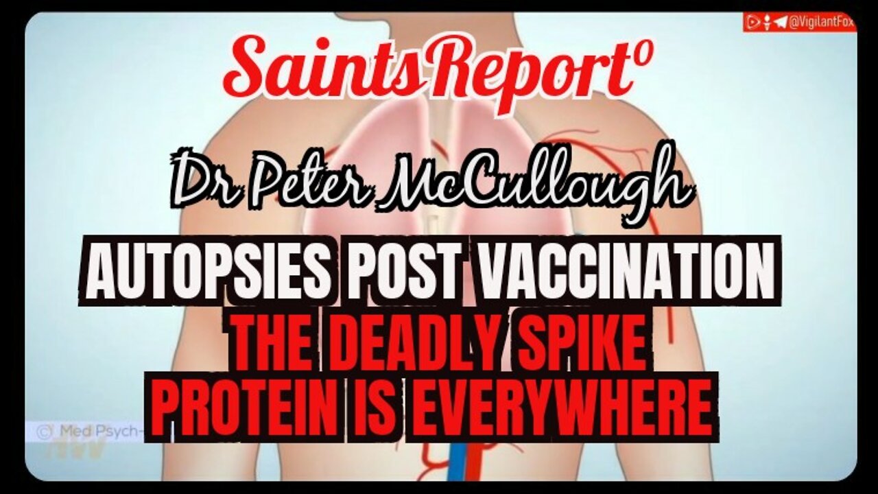 ⚫️V935. Dr McCullough. RED ALERT 🚨