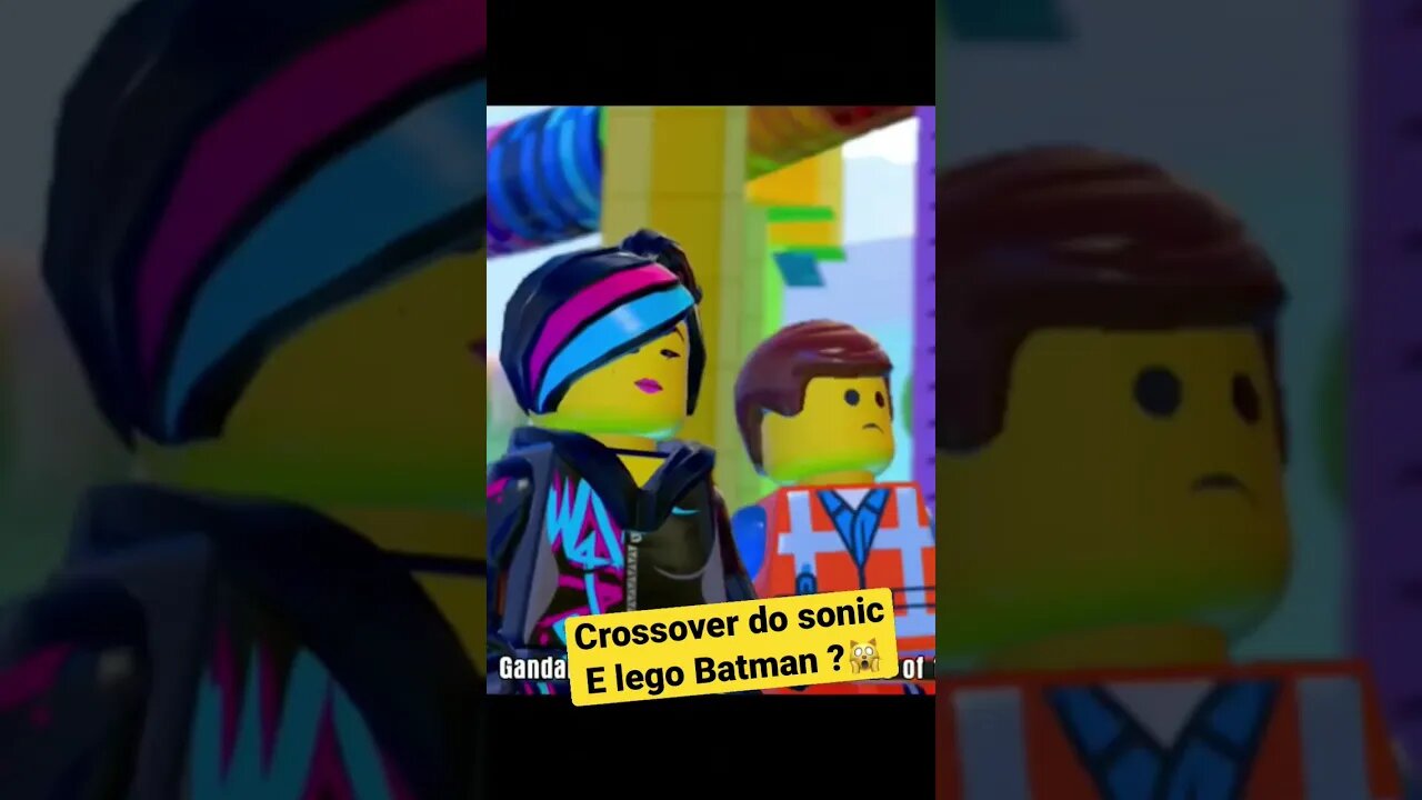 Crossover do Batman e Sonic no Lego dimensions