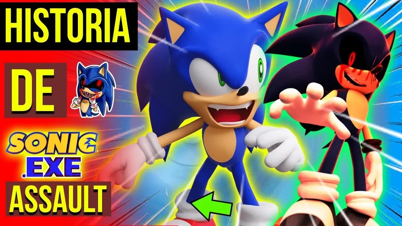 SONIC exe VOLTOU em 3D 😈| Historia SONIC EXE The ASSAULT