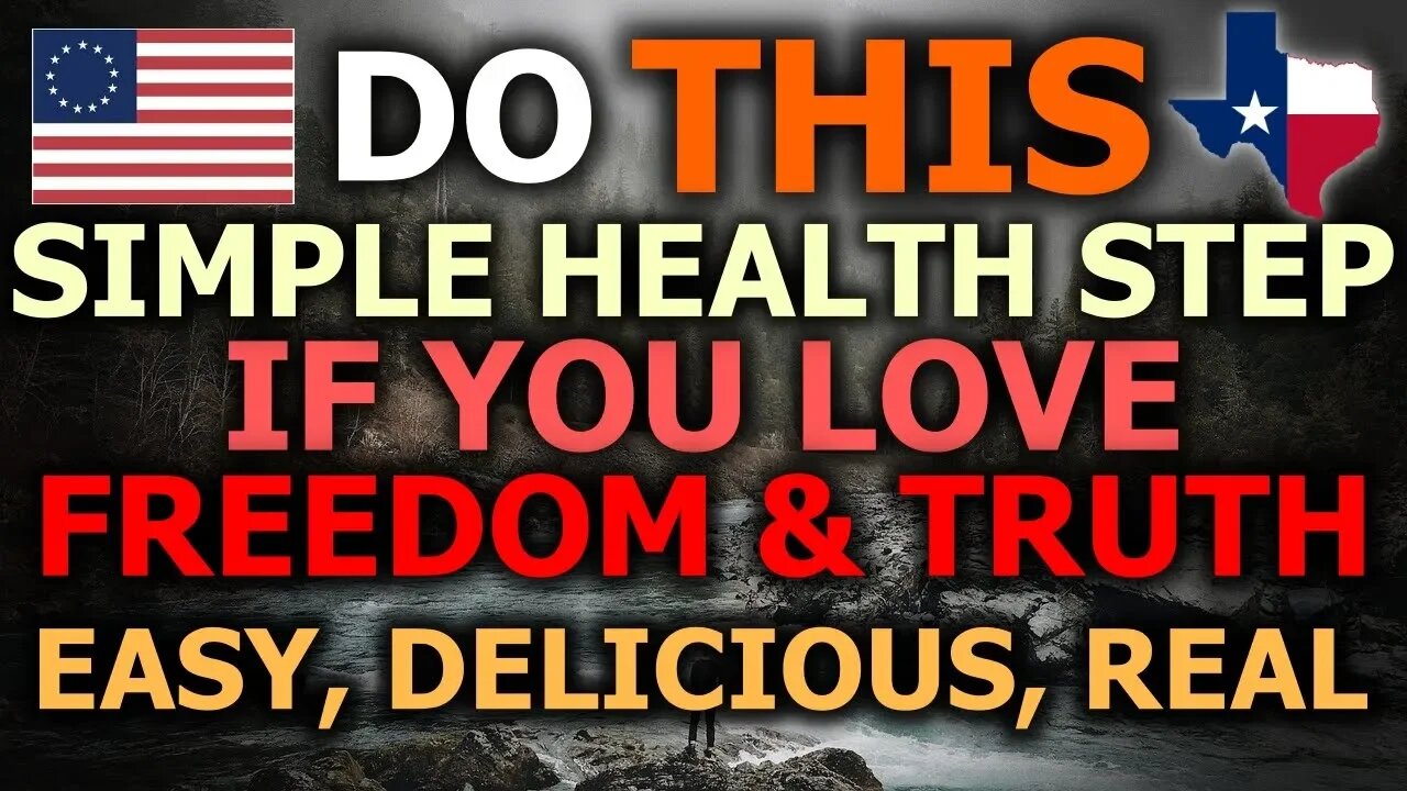 Love Freedom & Truth? Do This ONE Step For Your Health! | NITA Health Podcast