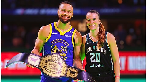 3 POINT SHOOT OUT 2024: Stephen Curry Vs. Sabrina Lonescu