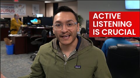 This is why ACTIVE Listening is CRUCIAL!
