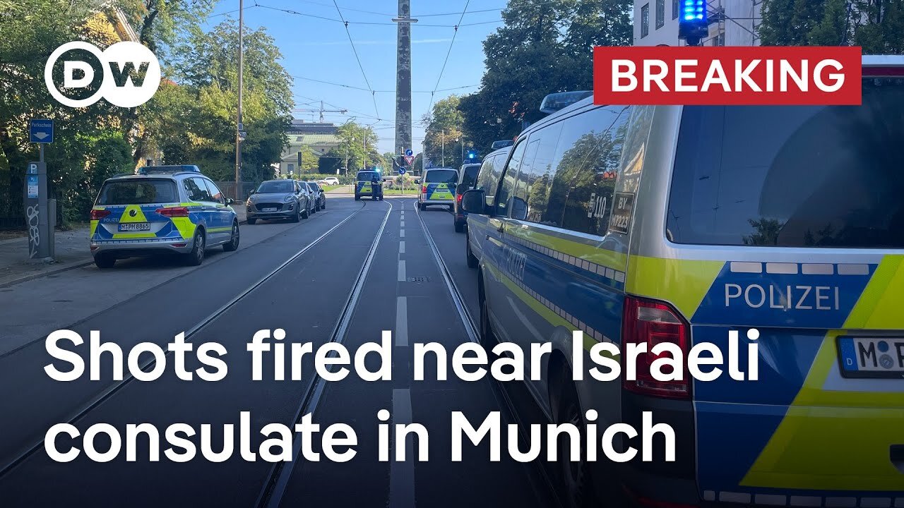 Breaking: Several shots fired at incident outside Israeli Consulate in Munich | DW News