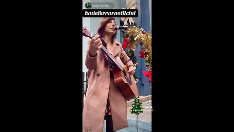 🎸 katieferraraofficial covers “Christmas “🎸