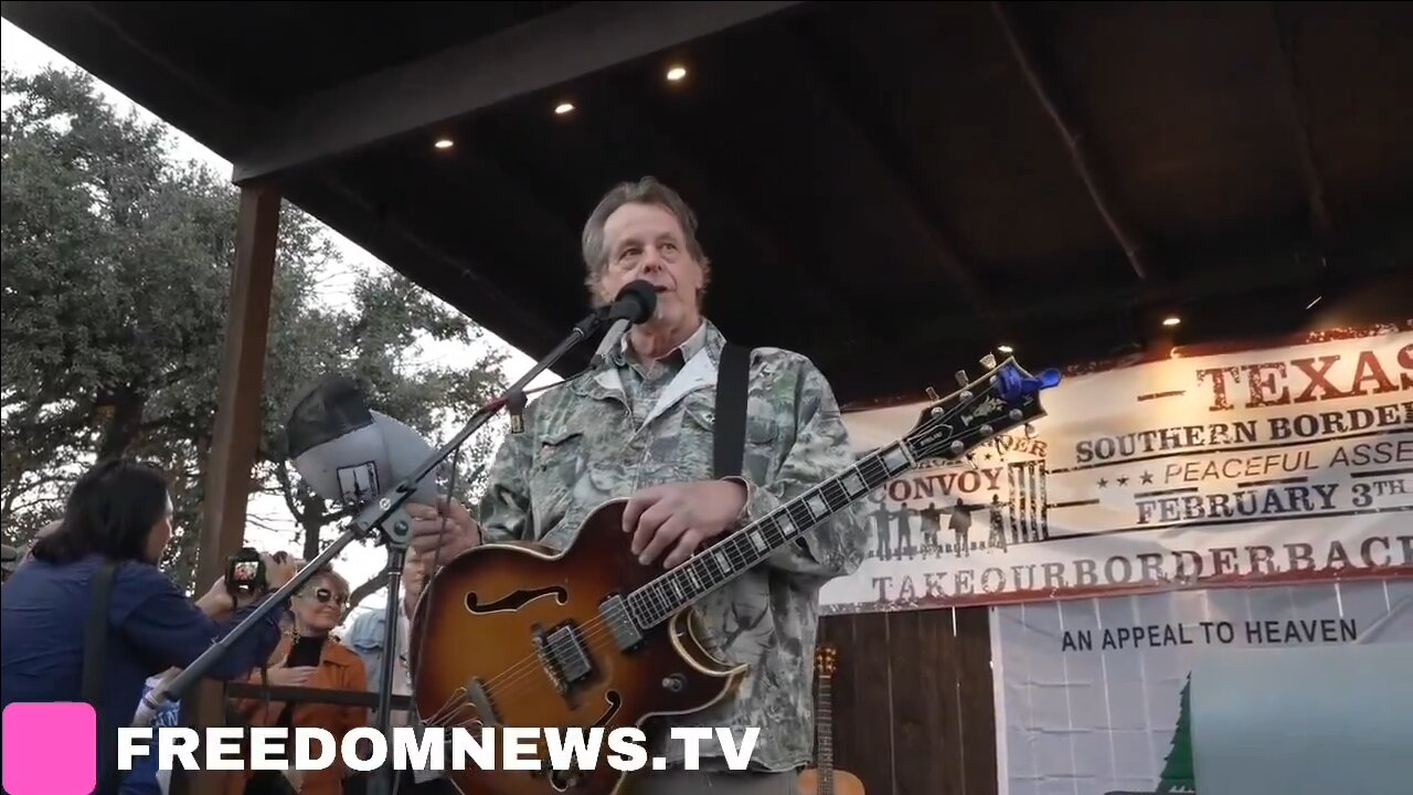 Ted Nugent goes scorched earth on Joe Biden at Trucker Convoy rally