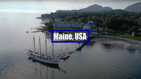 2022 Maine, USA 4K Drone Footage by Jonathan Wellman Licensed Part 107 Pilot