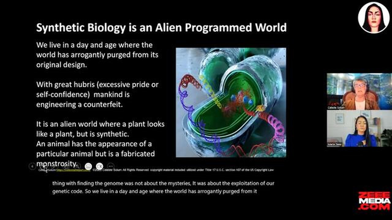 EXCLUSIVE: Celeste Solum - The End Game, Synthetic Biology EXPOSED!!!