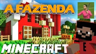 MINECRAFT: Vida de fazenda: Mapa personalizado! sobrevivência PS4