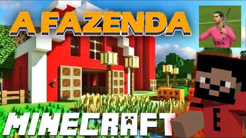 MINECRAFT: Vida de fazenda: Mapa personalizado! sobrevivência PS4