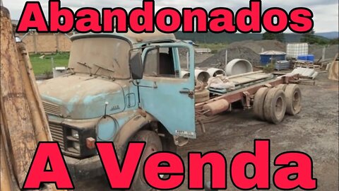 Ep.221 🚚 Caminhões Abandonados Repousando Brasil à Venda 📉 Oliveira Isaias