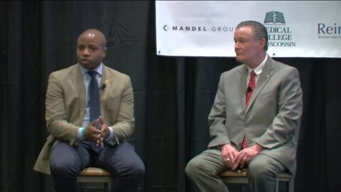 Johnson and Donovan debate on key issues, differ on some public safety strategies