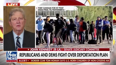 Sen. Kennedy: The left has no &apos;sanity&apos; on this issue