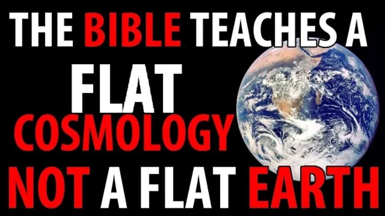 Flat Cosmology NOT a Flat Earth