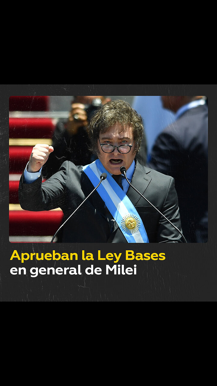 La Cámara de Diputados de Argentina aprueba la Ley Bases de Milei