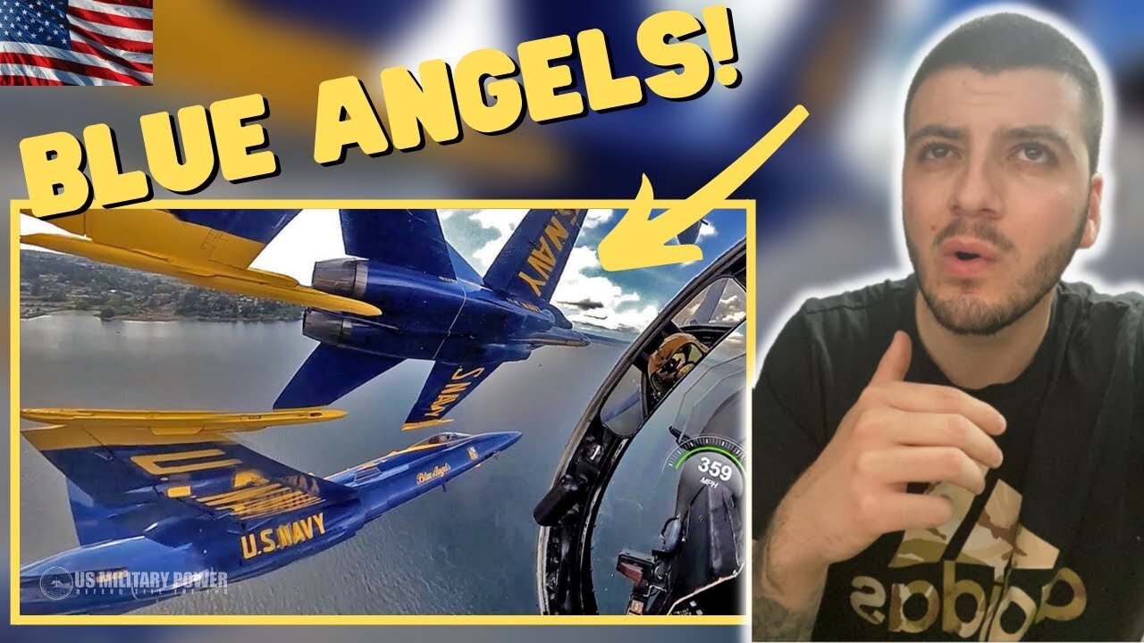 The blue angel cockpit video is terrifying and amazing