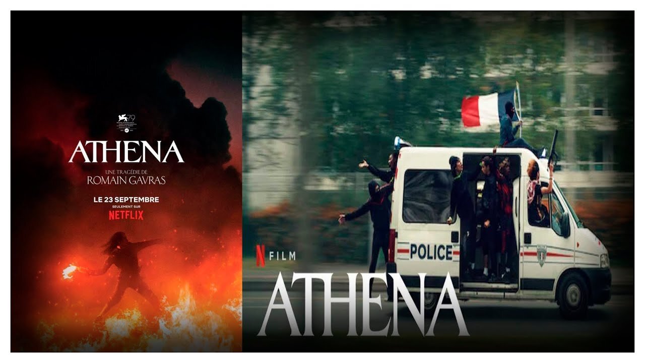 IL FILM DI NETFLIX ATHENA USCITO IL 23 SETTEMBRE DEL 2022 CHE ANTICIPAVA IL CAOS IN FRANCIA NEL 2023 MA LO STATO FRANCESE POST RIVOLUZIONE MASSONICA 1789 LO SANNO TUTTI CHE è UNO STATO SIONISTA MASSONICO COMPOSTO DA PAGANI E CORROTTI