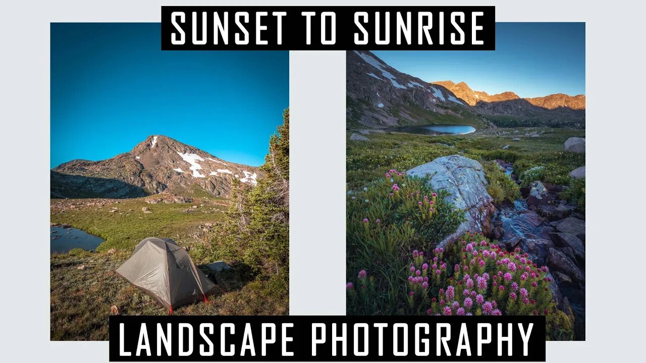 Sunset To Sunrise Landscape Photography | Lumix G9 Photography