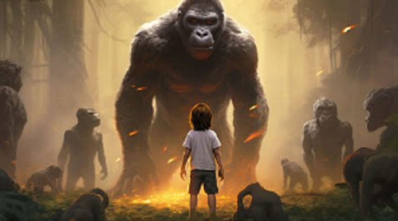 Boy Is Trained By Gorillas To Save The Jungle From Destruction