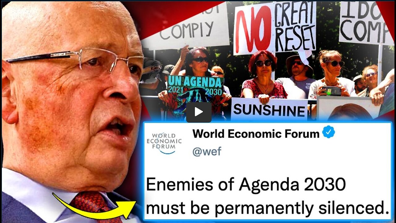 Klaus Schwab Admits Agenda 2030 Is Failing As Millions Rise Up Against Elite