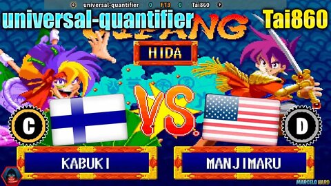 Kabuki Klash (universal-quantifier Vs. Tai860) [Finland Vs. U.S.A.]