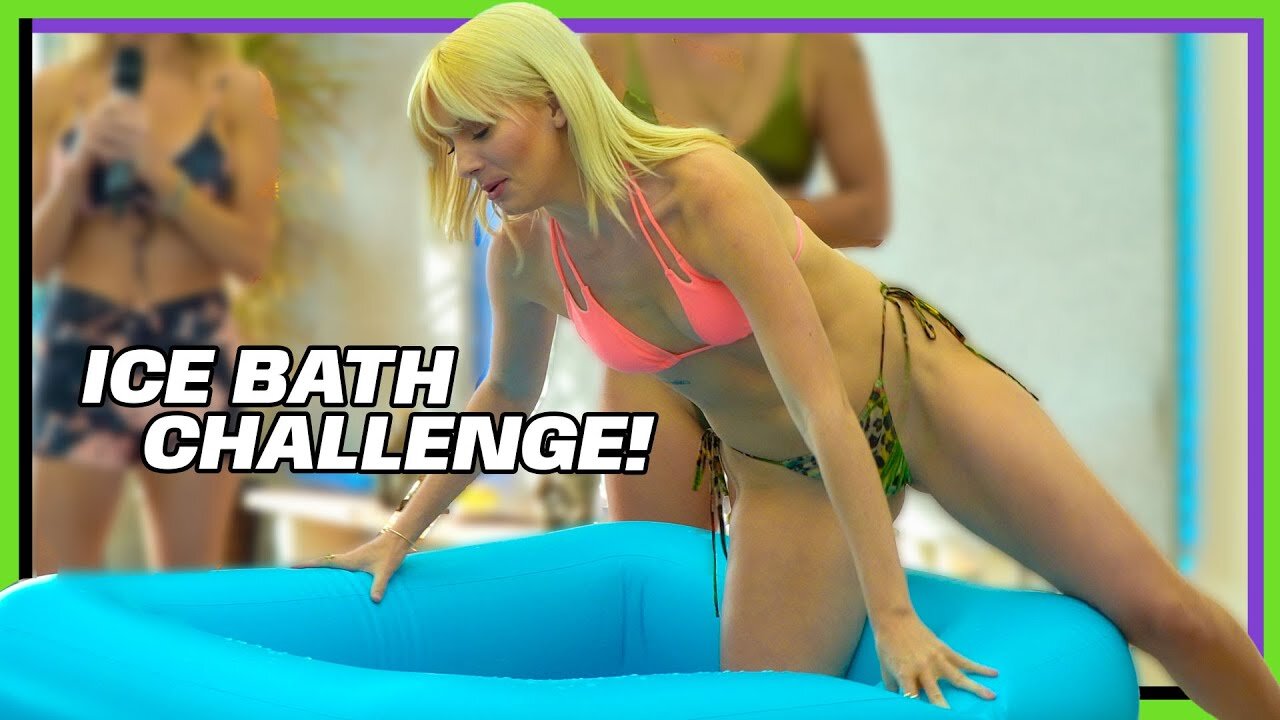 ICE Bath Challenge This is COLD