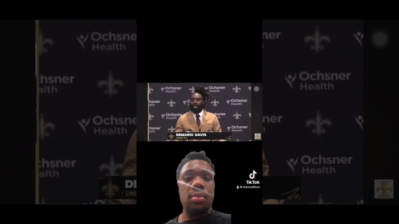Demarco Davis Talks about God!! #nfl #nflfootball #jesus #faith #prayer #bible #victory #shorts